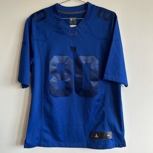 Nike On Field Blue New York Giants Victor Cruz Jersey, Rare, Custom, NFL NYG M